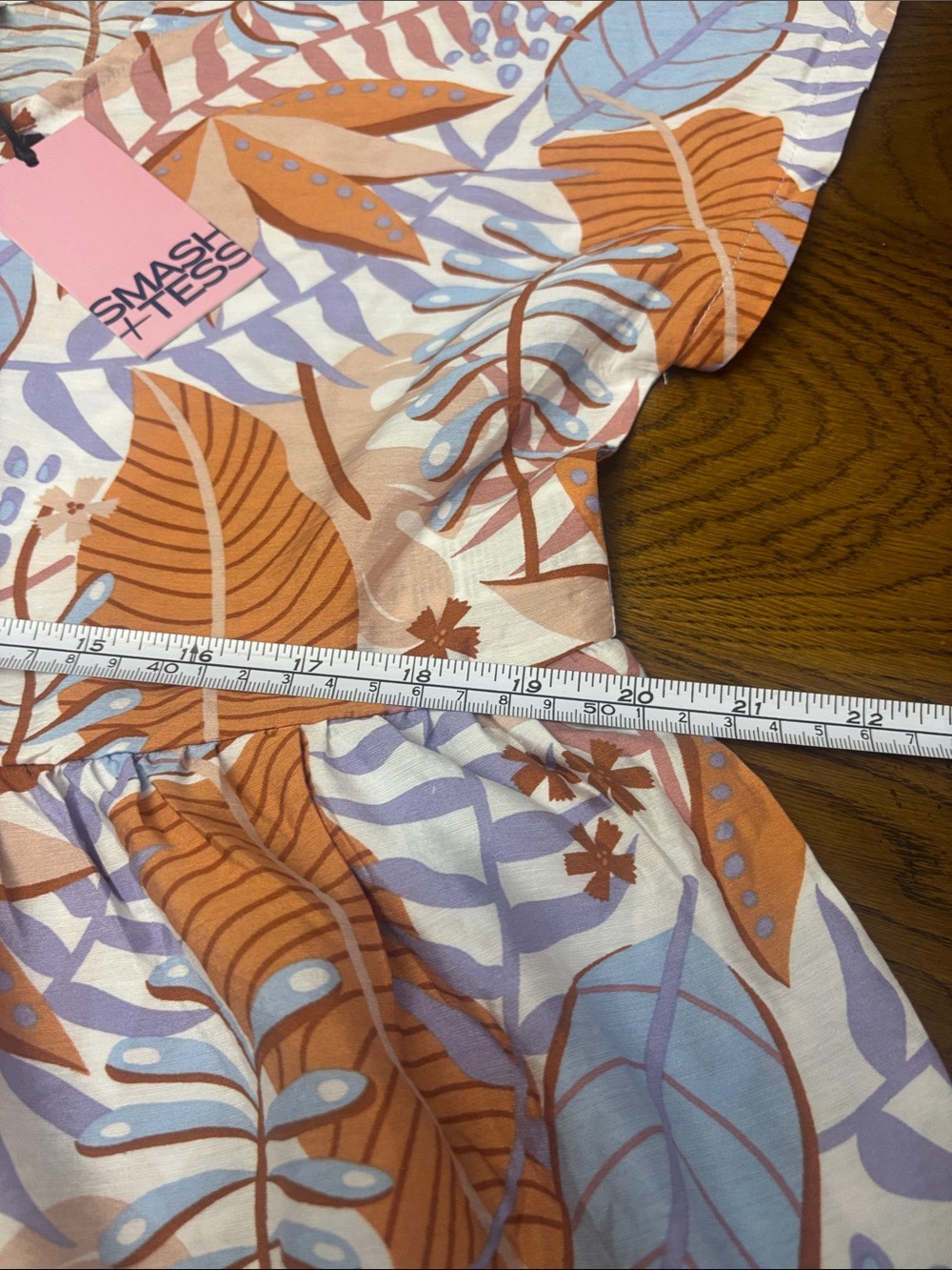 SMASH + TESS Gia Mini Dress Tropical Print BNWT - Picture 10 of 11